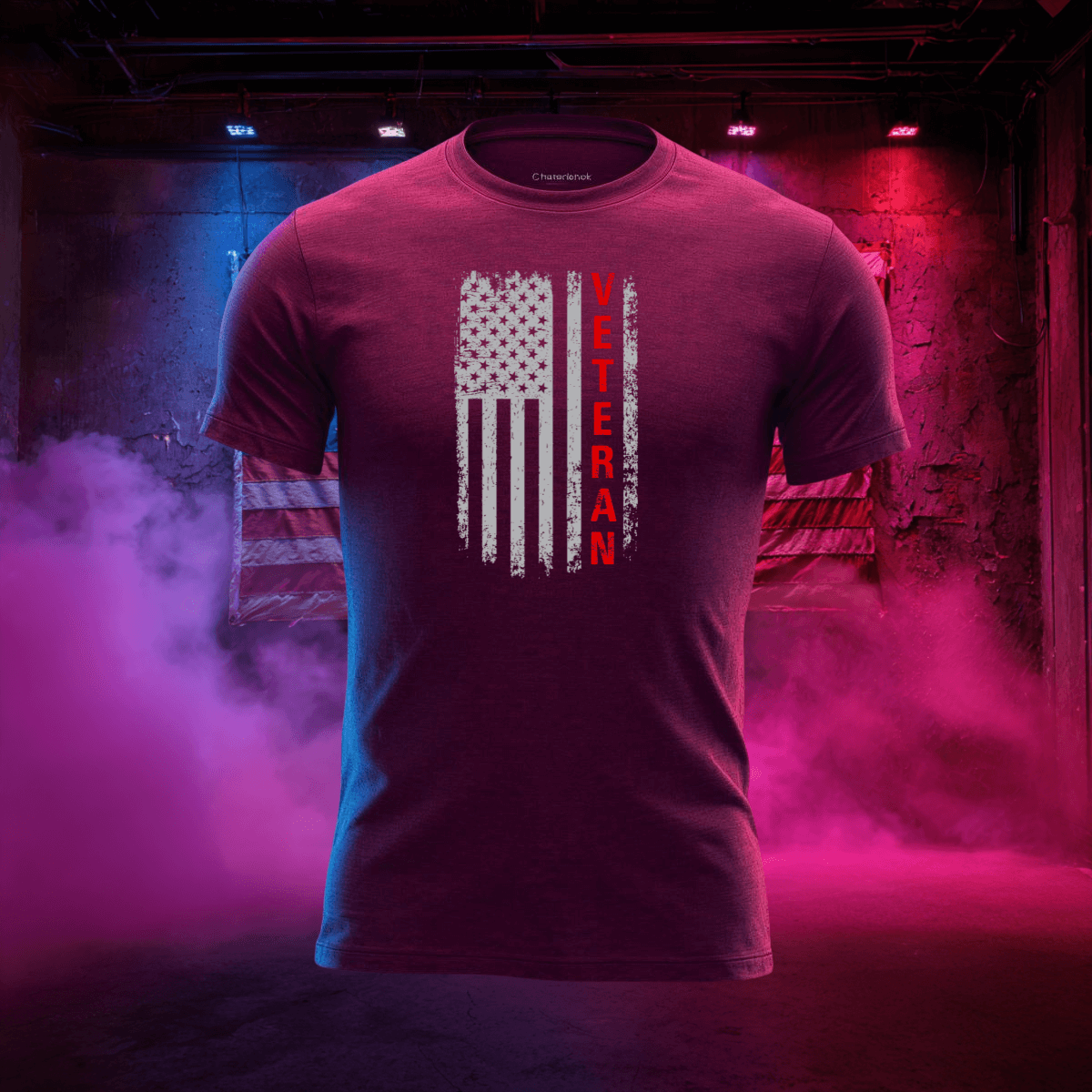 Vertical Veteran T-Shirt