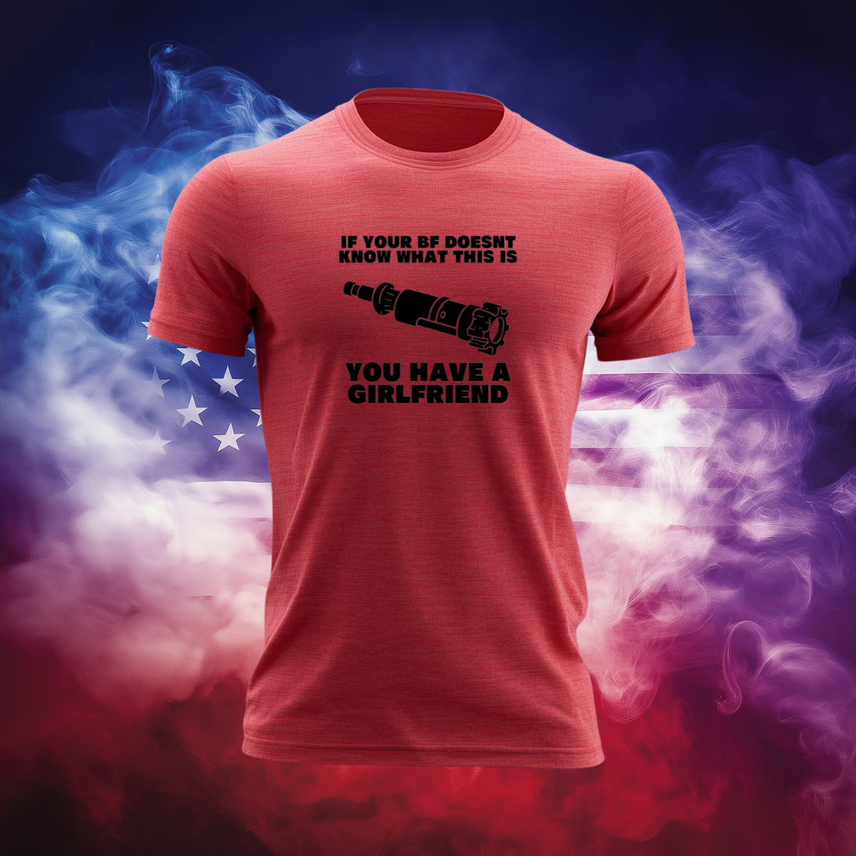 If Your BF Doesn’t Know What This Is – AR-15 BCG Funny Gun Humor T-Shirt