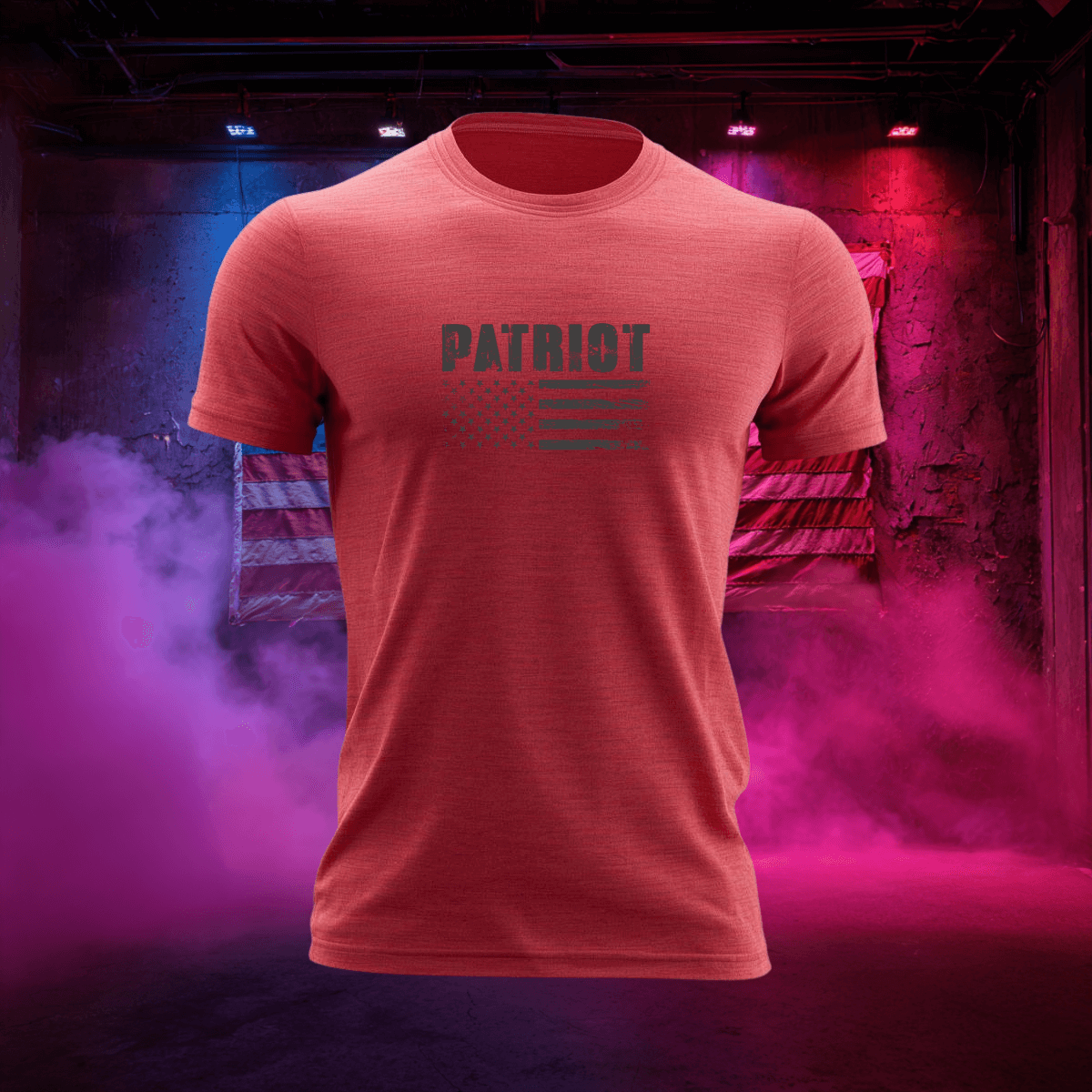 Patriot Distressed Flag T-Shirt