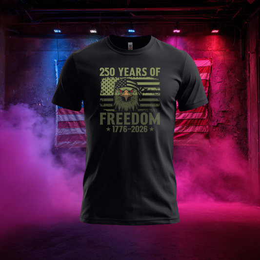 250 Years of Freedom Bandana Eagle T-Shirt