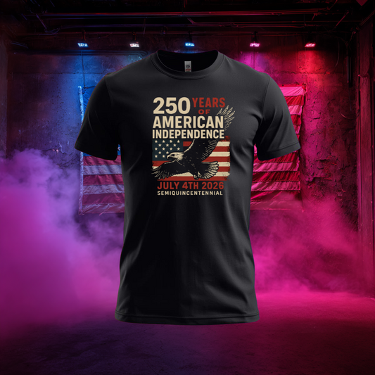 250 Years of American Freedom Eagle T-Shirt