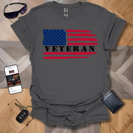 American Distressed Flag Vet_L_Half Color