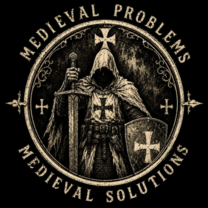 Medieval Problems, Medieval Solutions Long Sleeve Tee
