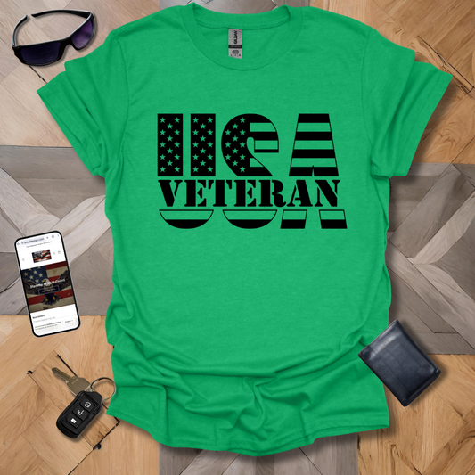 Veteran USA Veteran Black Logo