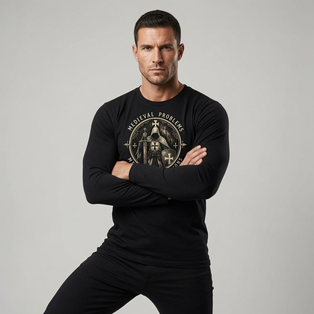 Medieval Problems, Medieval Solutions Long Sleeve Tee