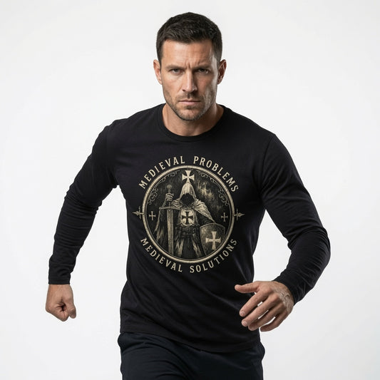 Medieval Problems, Medieval Solutions Long Sleeve Tee