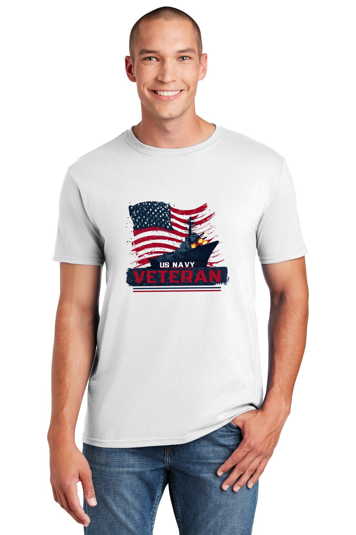 US Navy Destroyer Silhouette T-Shirt