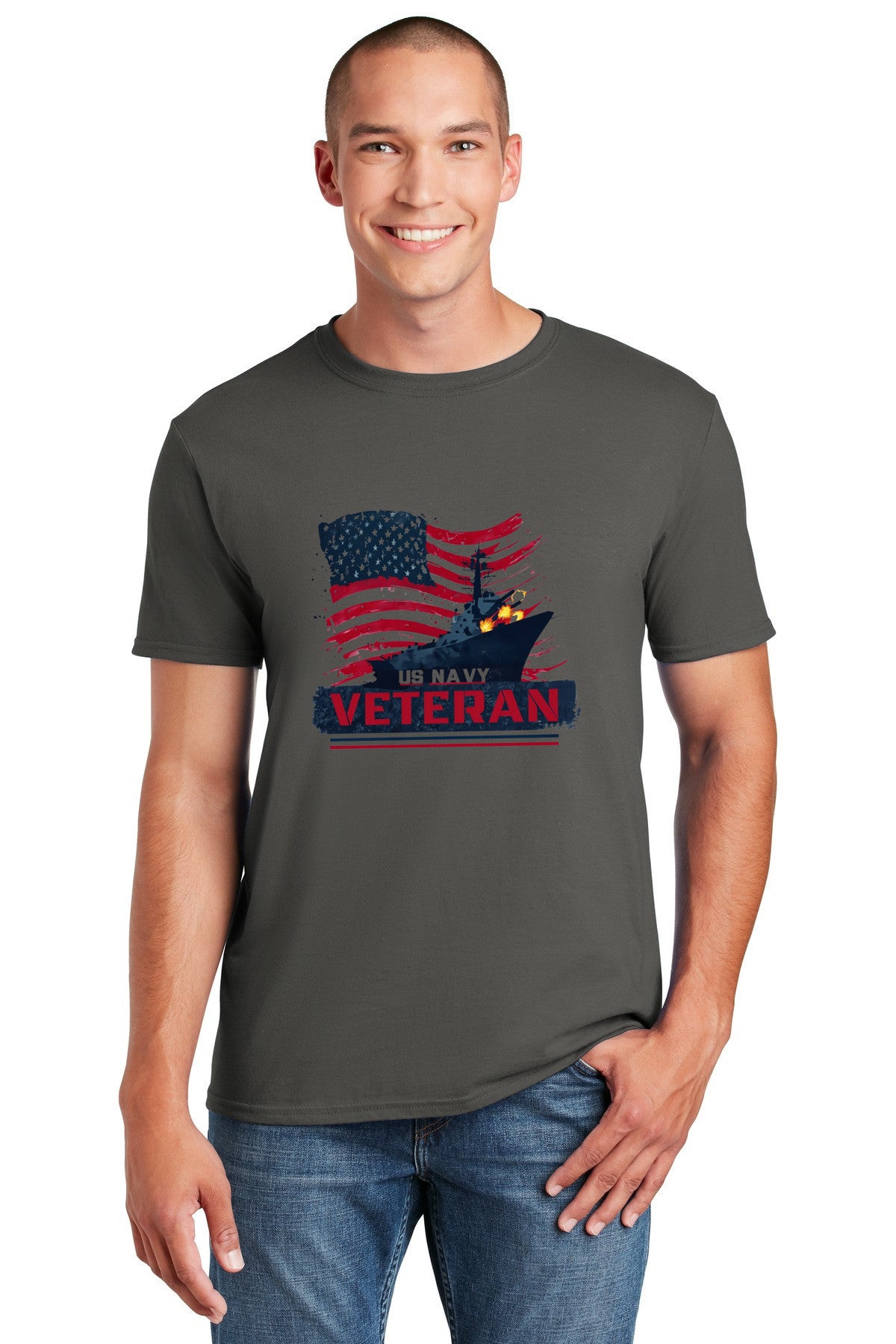 US Navy Destroyer Silhouette T-Shirt