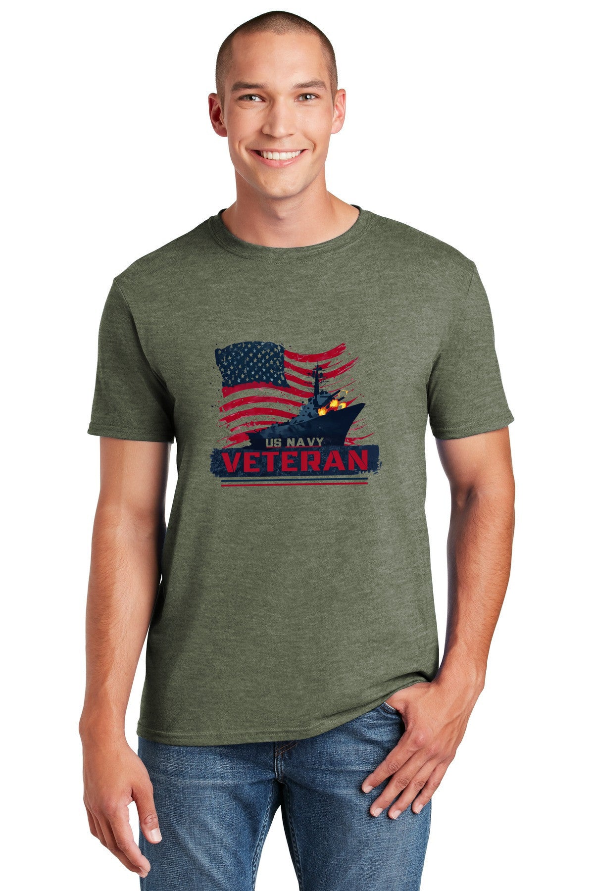 US Navy Destroyer Silhouette T-Shirt