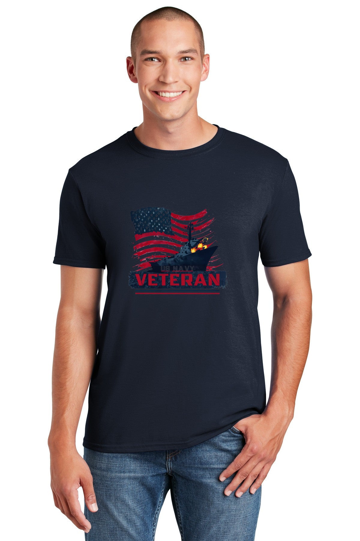 US Navy Destroyer Silhouette T-Shirt