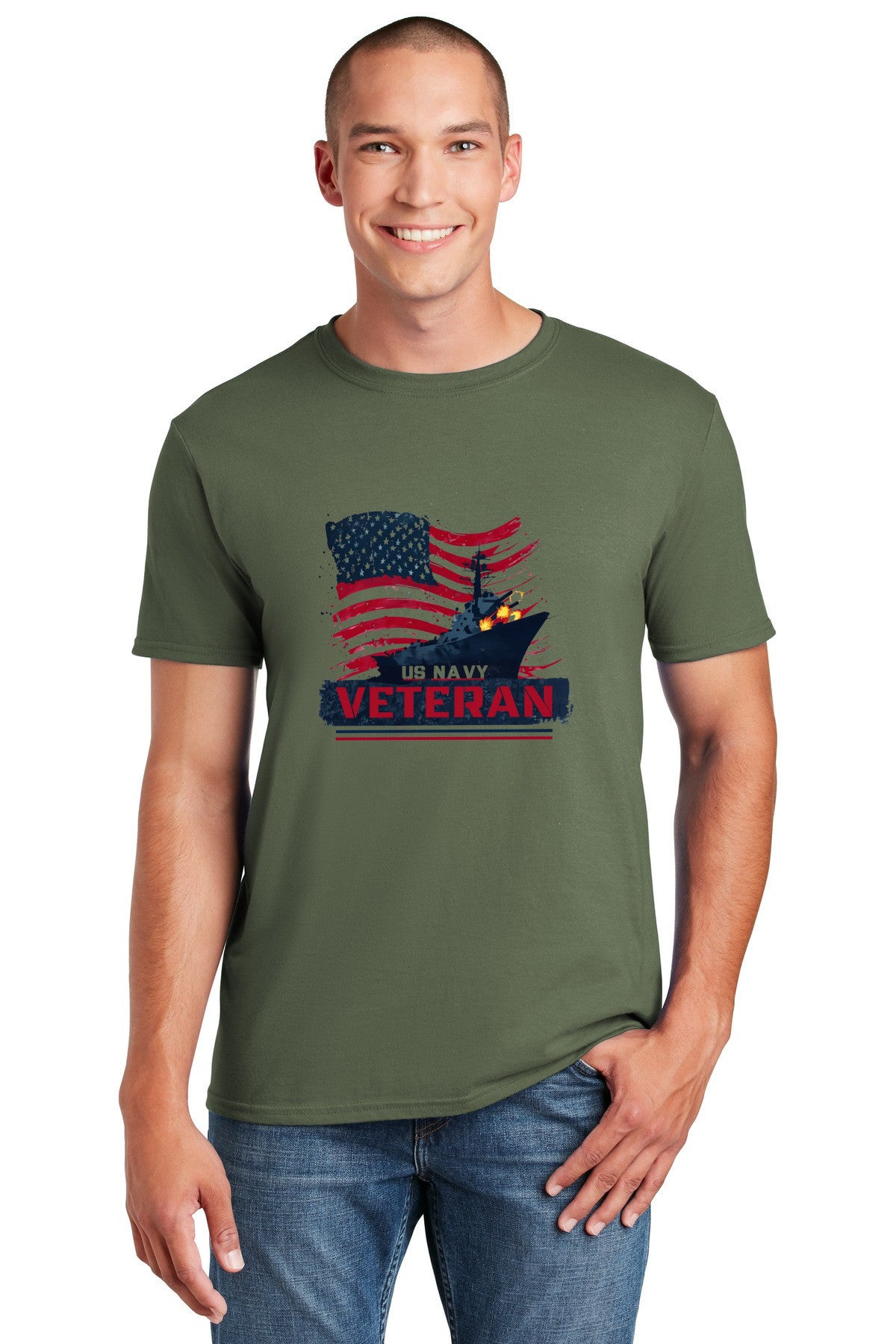 US Navy Destroyer Silhouette T-Shirt